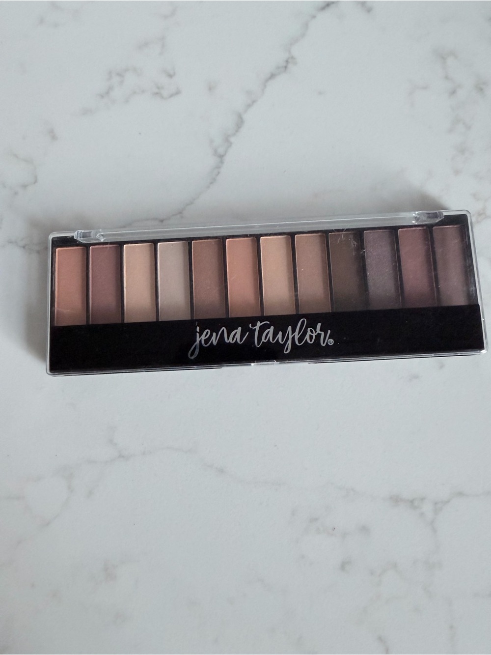 Jena Taylor Neutral Eyeshadow Palette - Warm Nude Shades